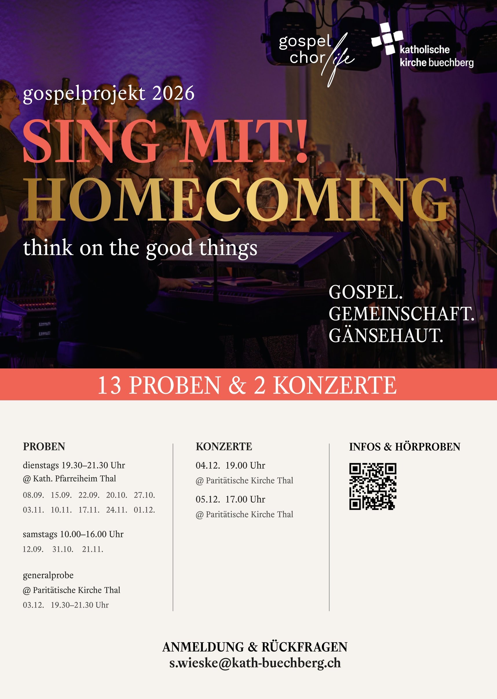 Gospelprojekt 2026